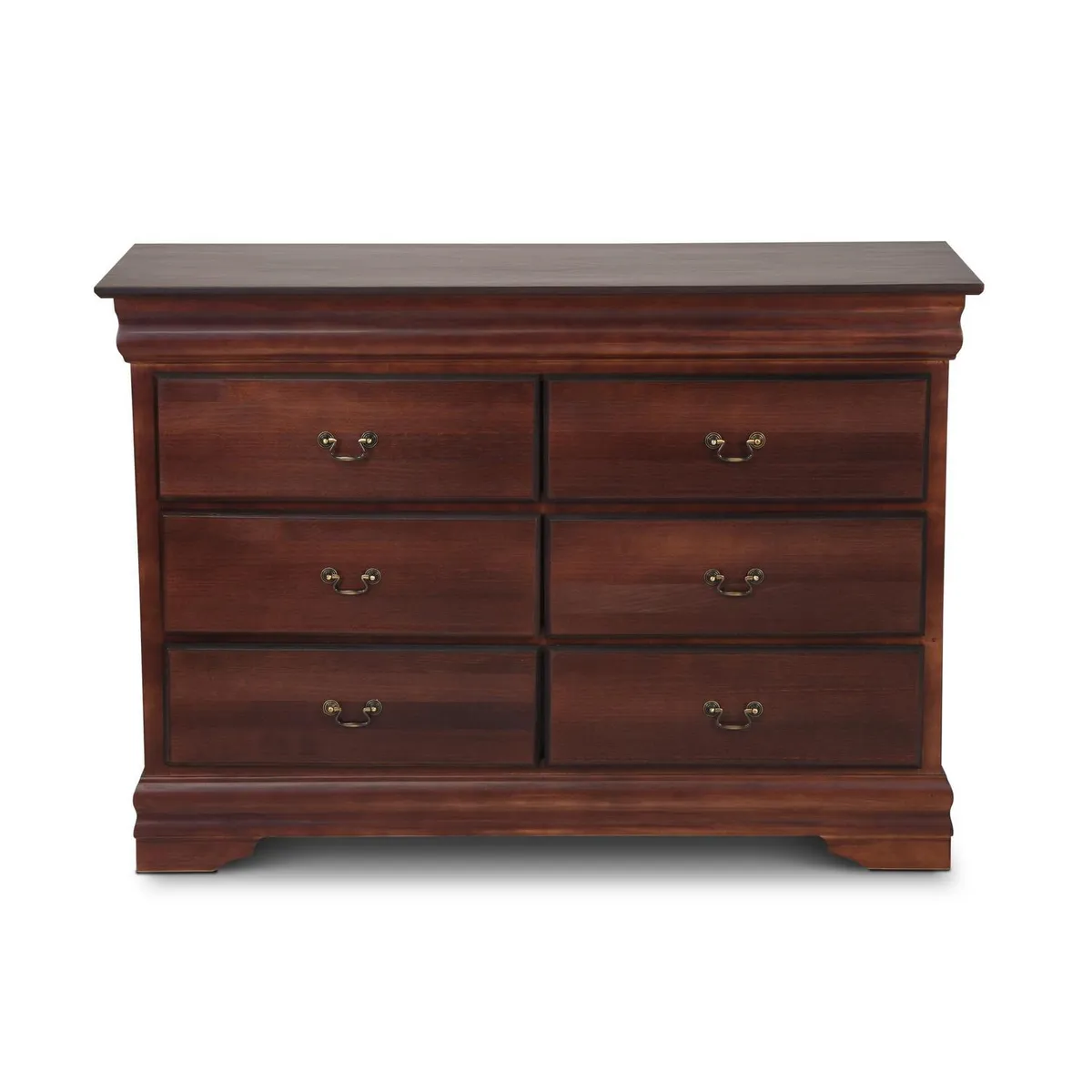 CIC - Cómoda 6 Cajón(es) Miro 130x90x50 cm Chocolate