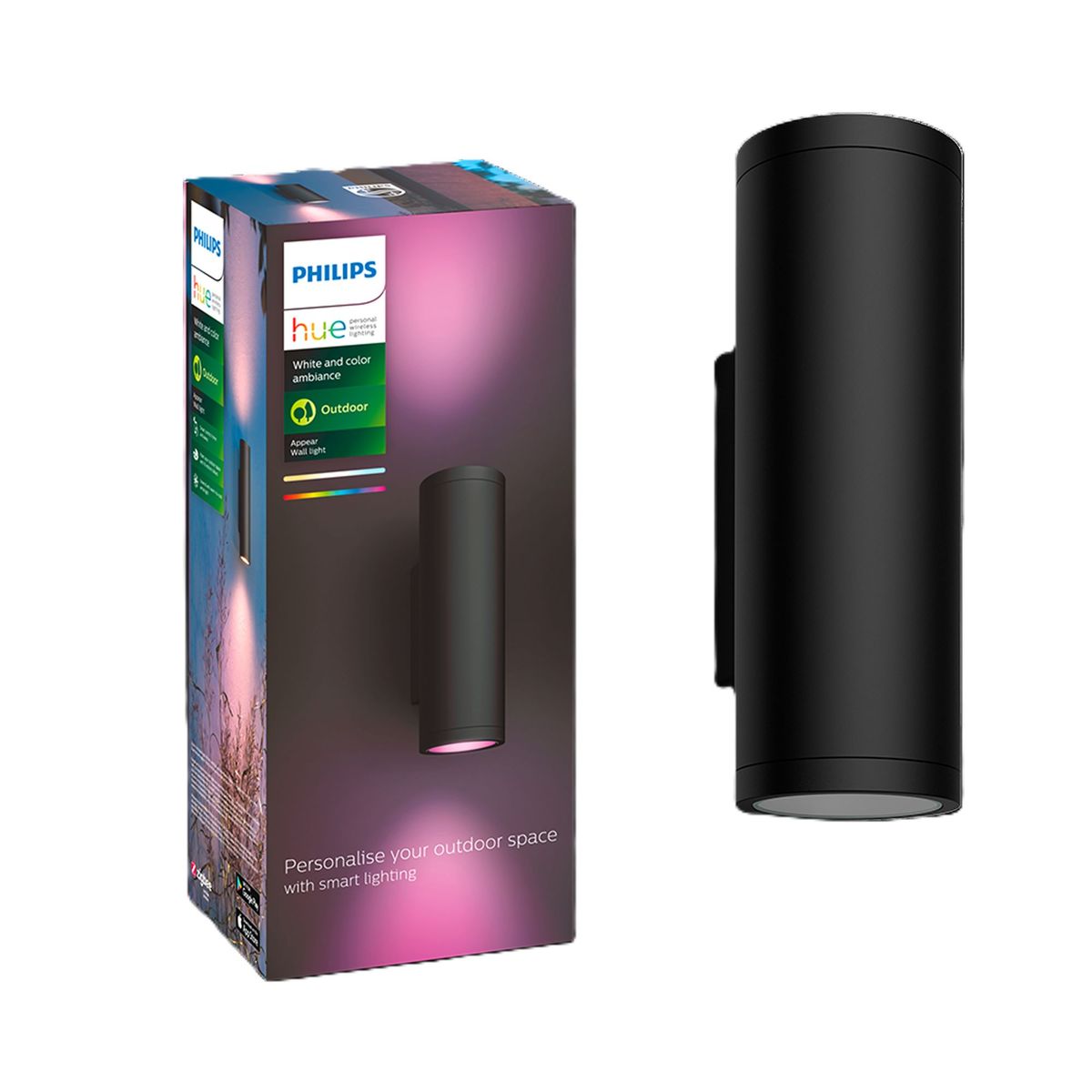 PHILIPS HUE - Apliqué Exterior 16 W IP 44 1180 lm Luz Neutro