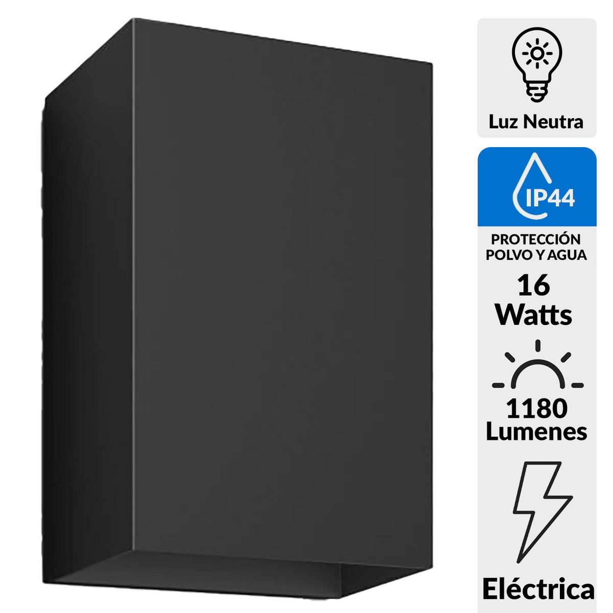 PHILIPS HUE - Apliqué Exterior 16 W IP 44 1180 lm Luz Neutro