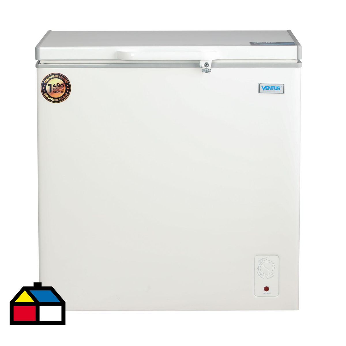 VENTUS - Conservadora tapa dura 203 litros