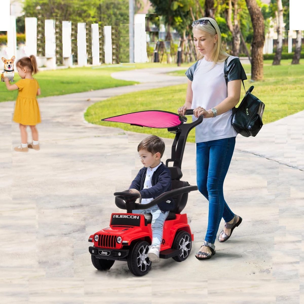 KIDSCOOL - Correpasillo rubicon con techo