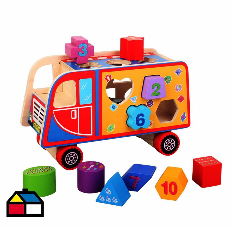 KIDSCOOL - Camión block didáctico