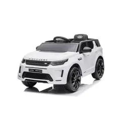 KIDSCOOL - Auto a batería land rover discovery blanco 12V