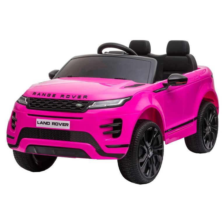 Auto a bateria range rover evoque rosado 12V
