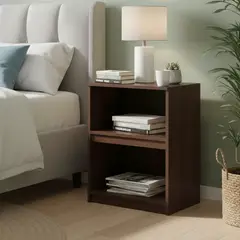 VEKKAHOME - Velador España 45x60x31 cm Café