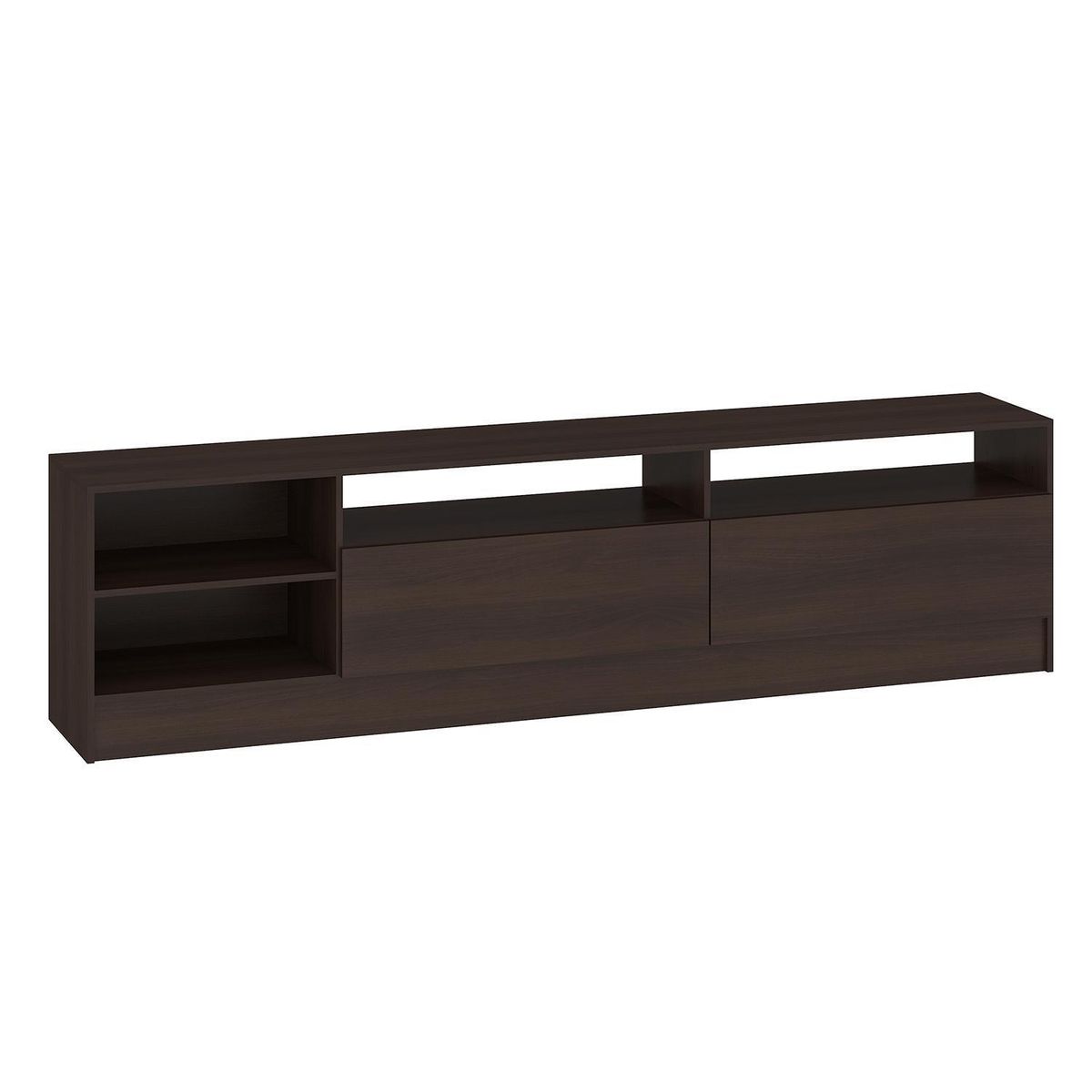 VEKKAHOME - Rack Moya 75" 180x30x47 cm café