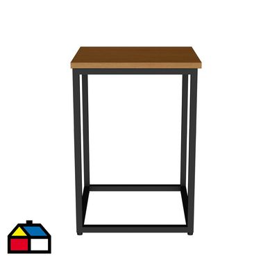 Mesa lateral Cloe 40x40x57 cm caf