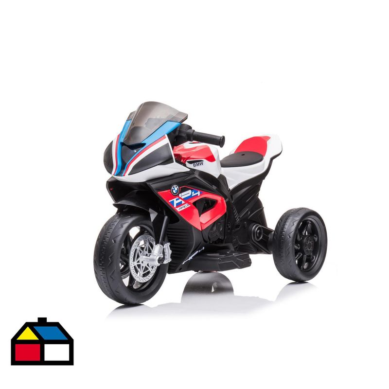 KIDSCOOL - Moto a batería BMW rojo 12V