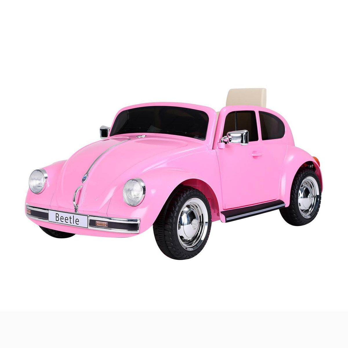 KIDSCOOL - Auto beetle a batería rosado 12V