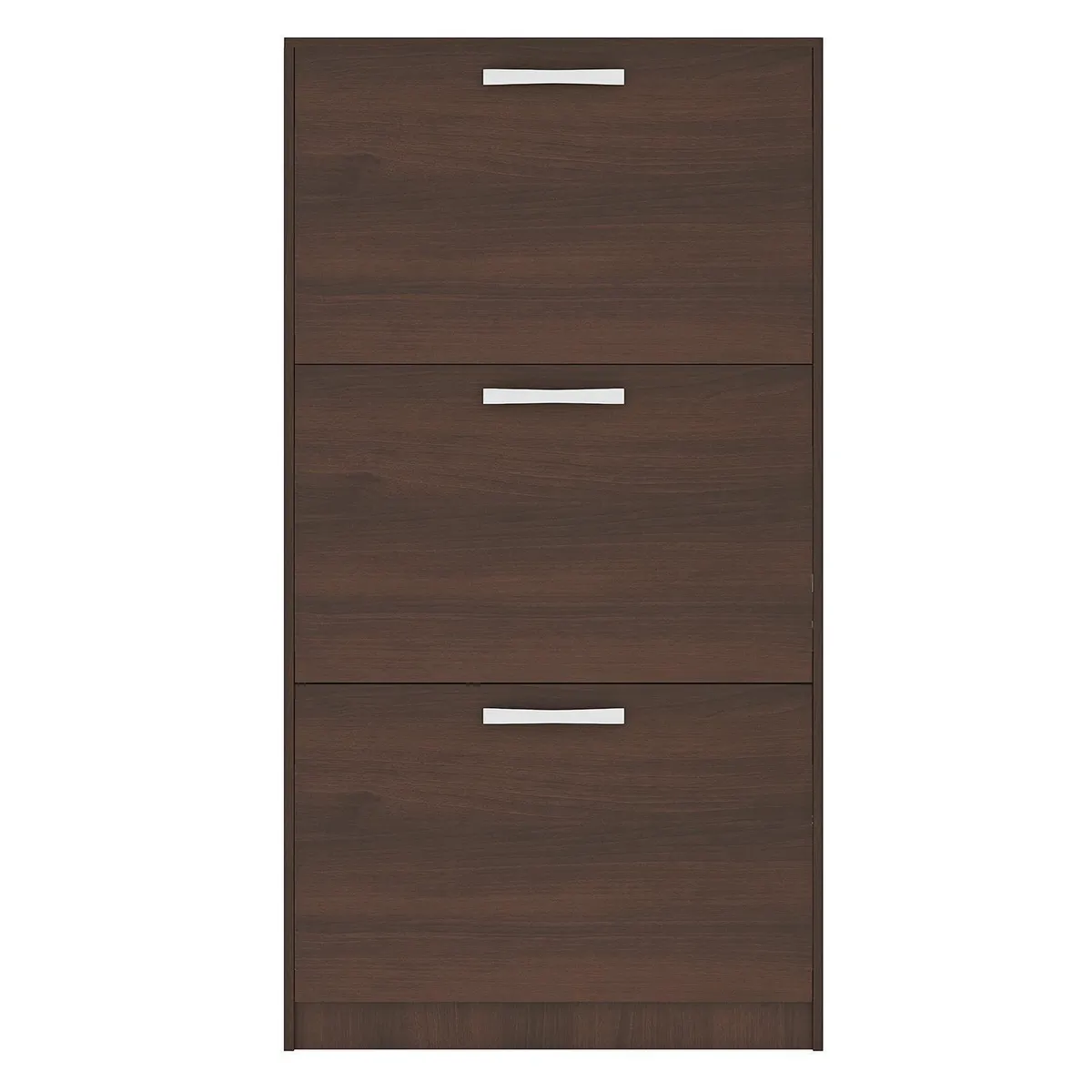 VEKKAHOME - Zapatera Nick MDP 3 Nivel(es) 65x126x22 cm Café