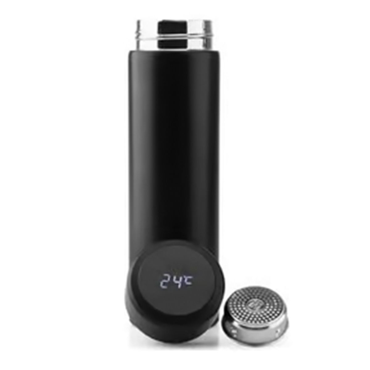 IMPORTADORA USA - Botella Térmica 500 ml Metal Negro