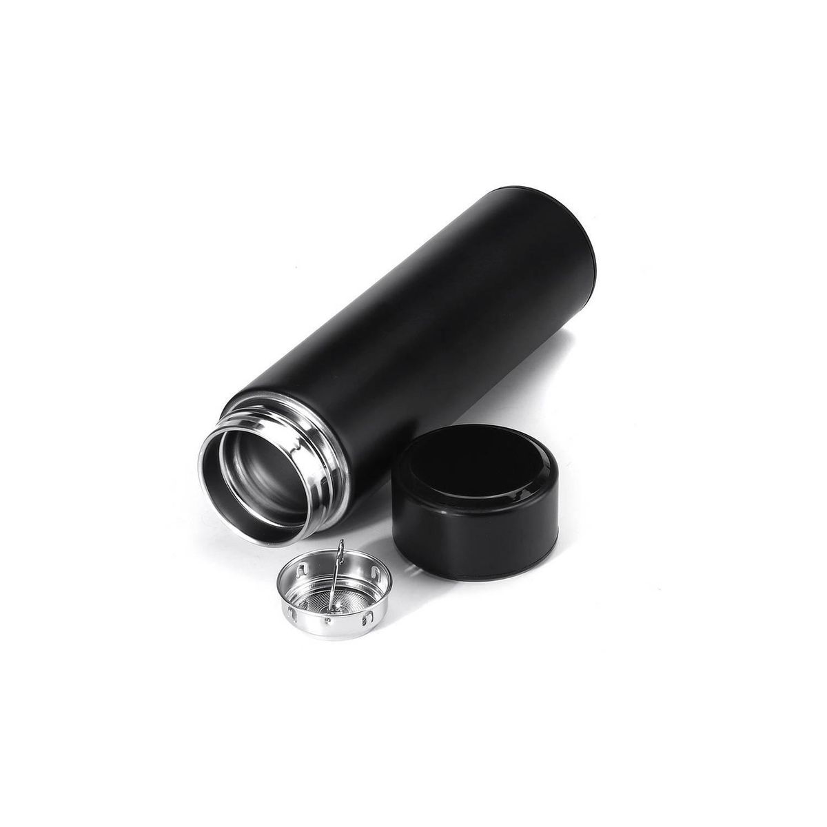 IMPORTADORA USA - Botella Térmica 500 ml Metal Negro