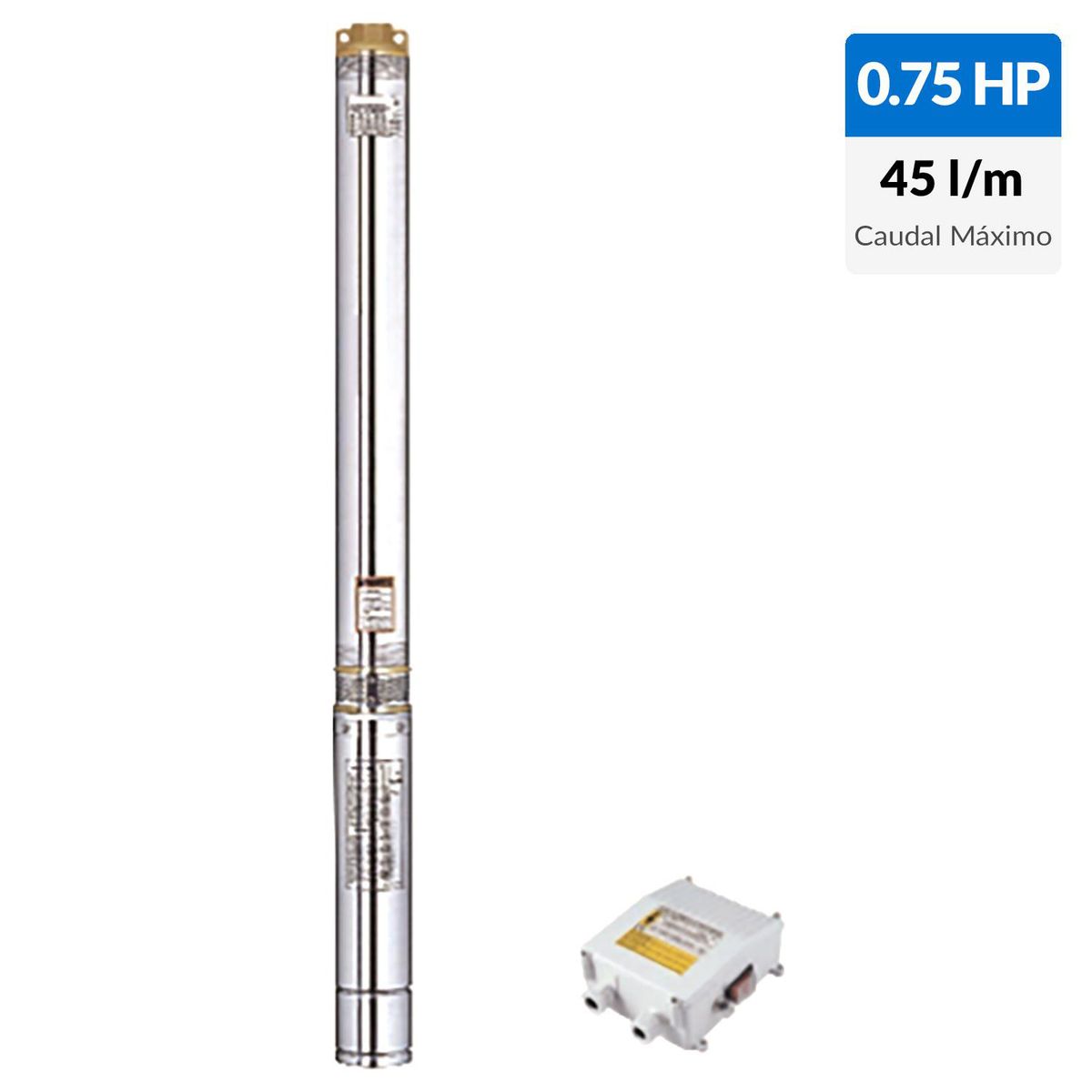 LEO - Bomba Para Pozo Profundo De 3" 3Xrm1,8/21- 0,75Hp