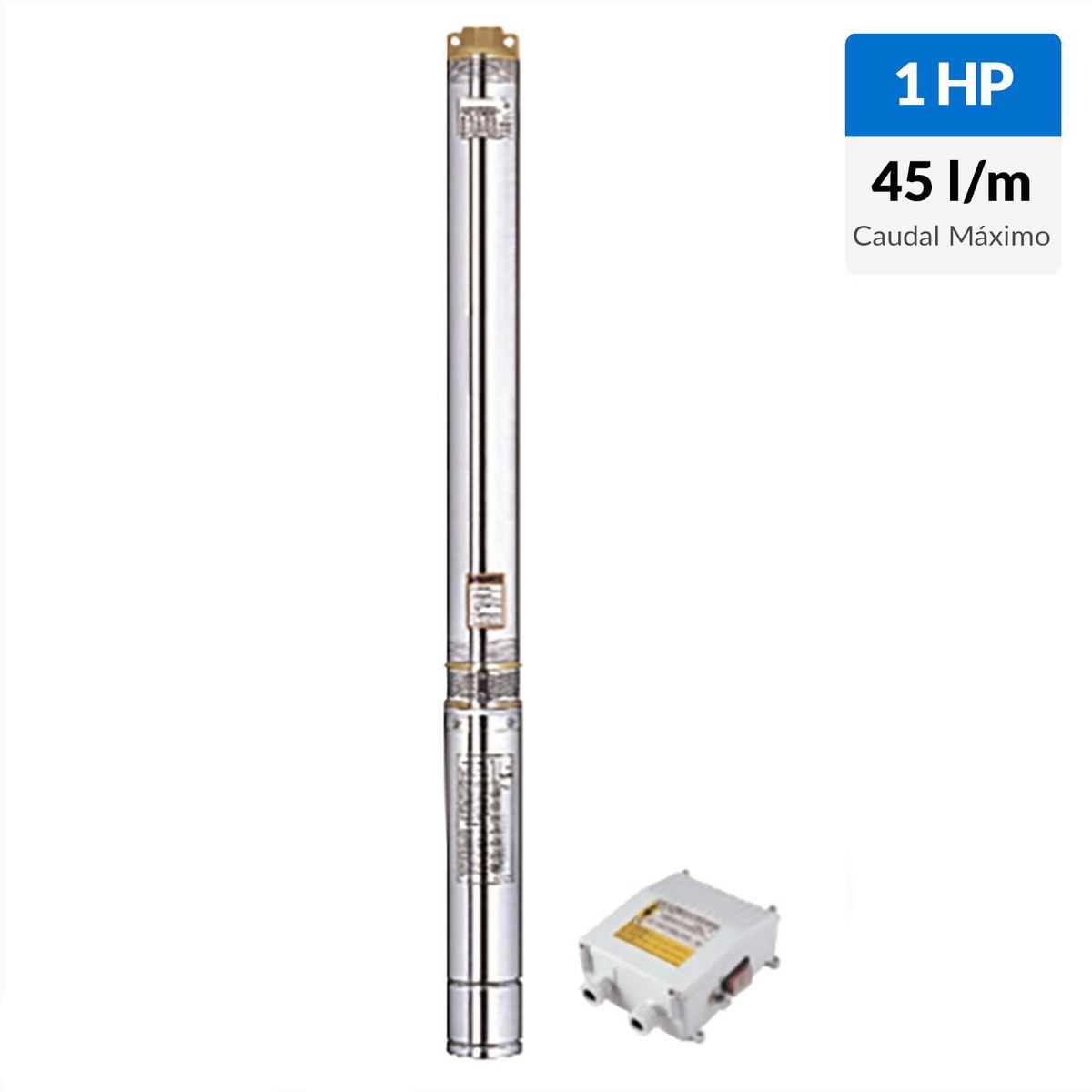 LEO - Bomba Para Pozo Profundo De 3" 3Xrm1,8/27- 1Hp