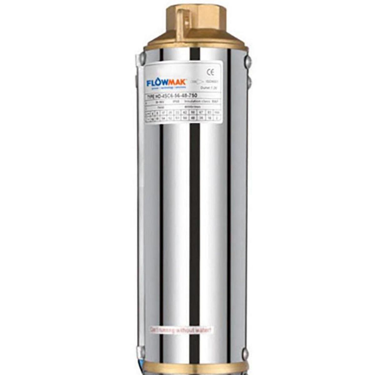 FLOWMAK - Bomba Solar 3SSC4.5 -72V - 750W