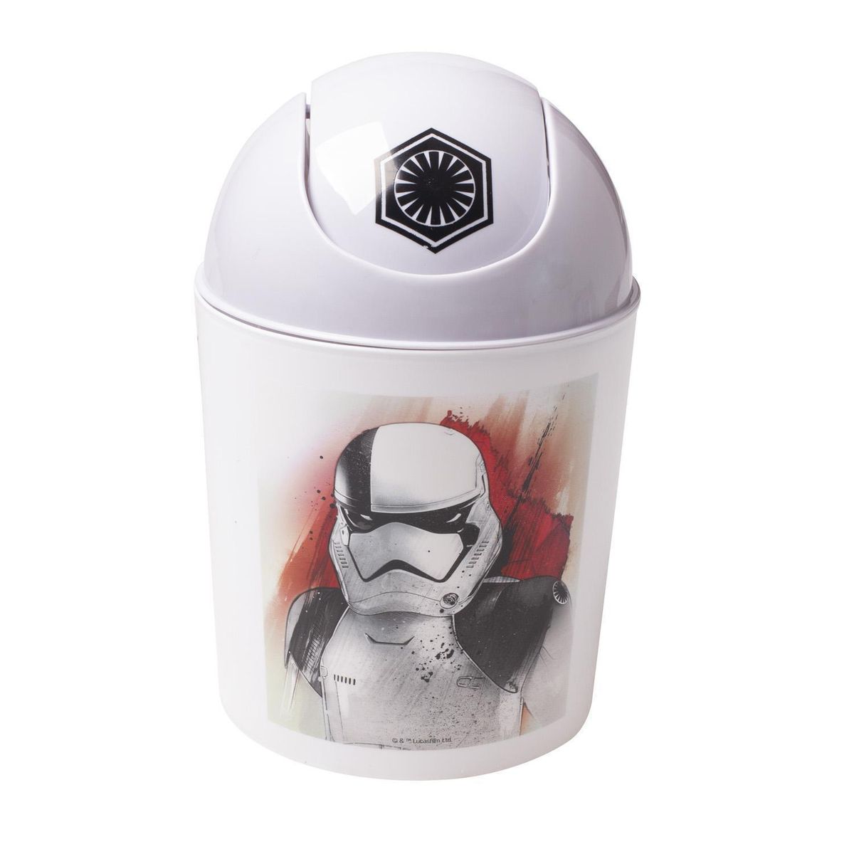 DISNEY - Basurero 5 Litros PVC Blanco