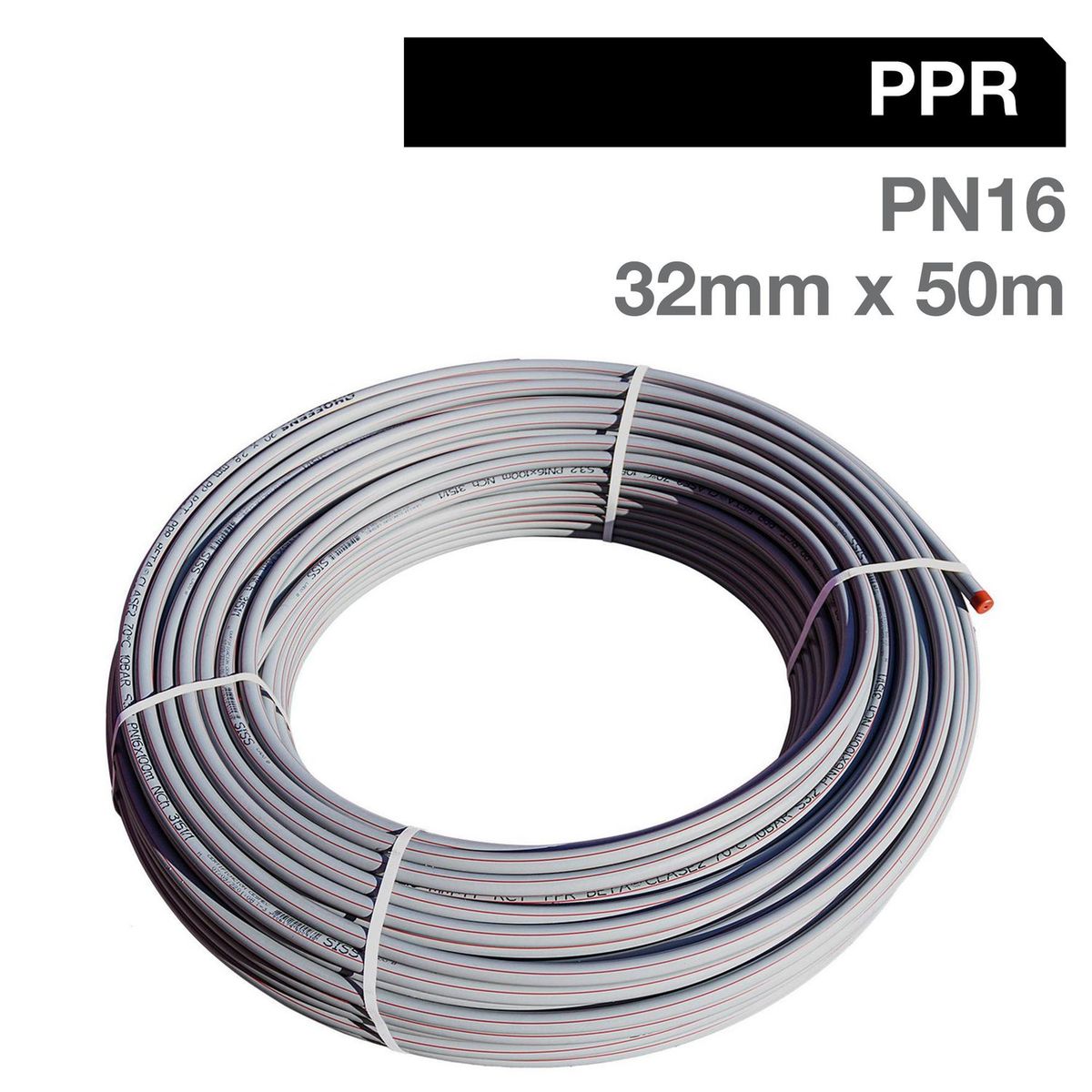 HOFFENS - Tubo PPR Agua 32 mmx50 m