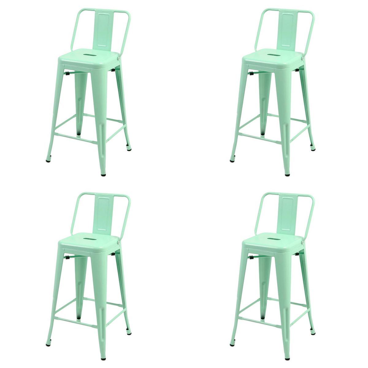 DE PIES A CABEZA - Pack 4 Pisos Tolix R 77x32x32 cm