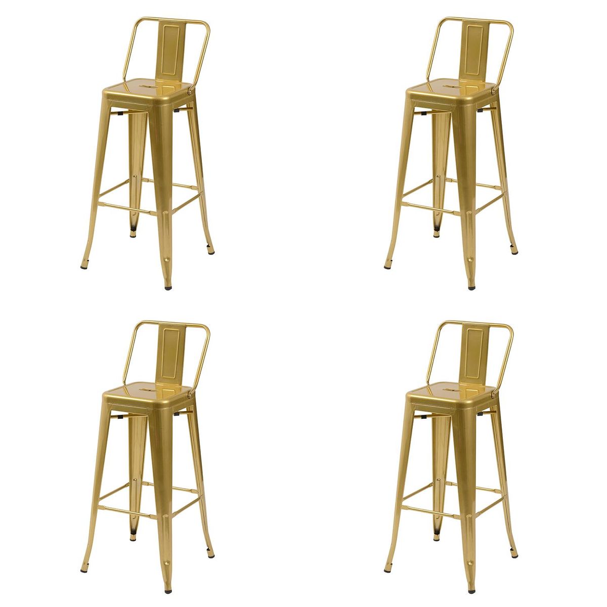 DE PIES A CABEZA - Pack 4 Pisos Tolix R 66x32x32 cm