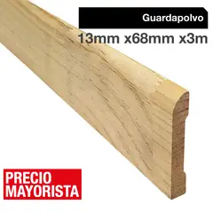 MULTIMARCA - Guardapolvo Pino Finger Natural 14 mm 7x300 cm