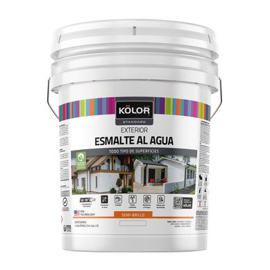 Esmalte al agua standard exterior semibrillo base accent 4 galones