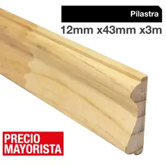 MULTIMARCA - Pilastra Pino Finger Natural 12 mm 4.3x300 cm
