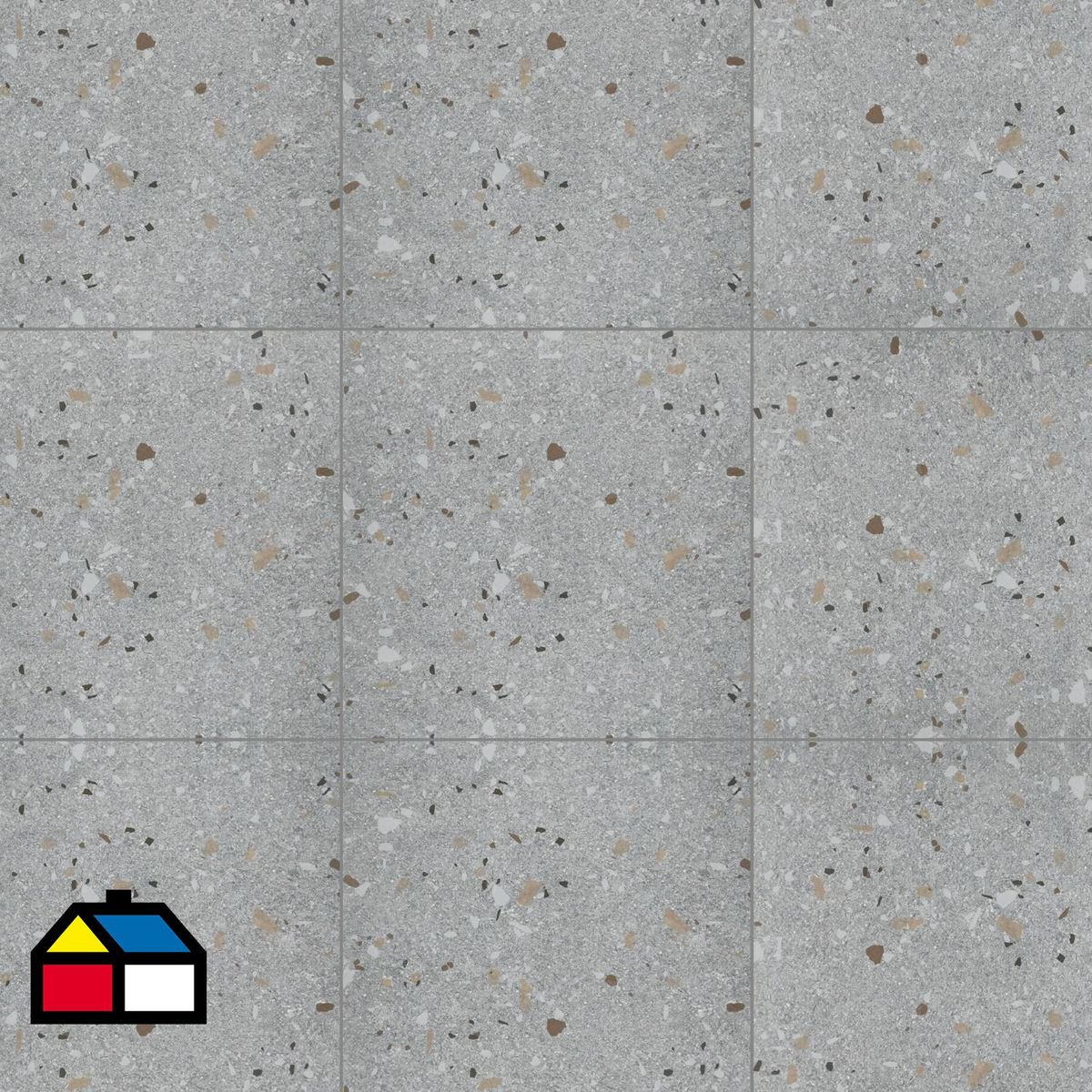 IDEPAL - Porcelanato 60x60 cm Confetti Mate Gris 1.44 m2