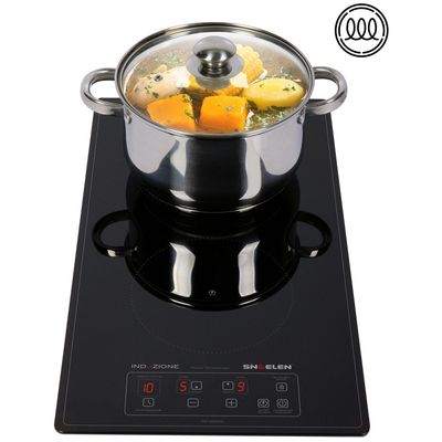 Imagen 2 del producto Encimera Inducción 2 Platos Negro CEI-4252NG