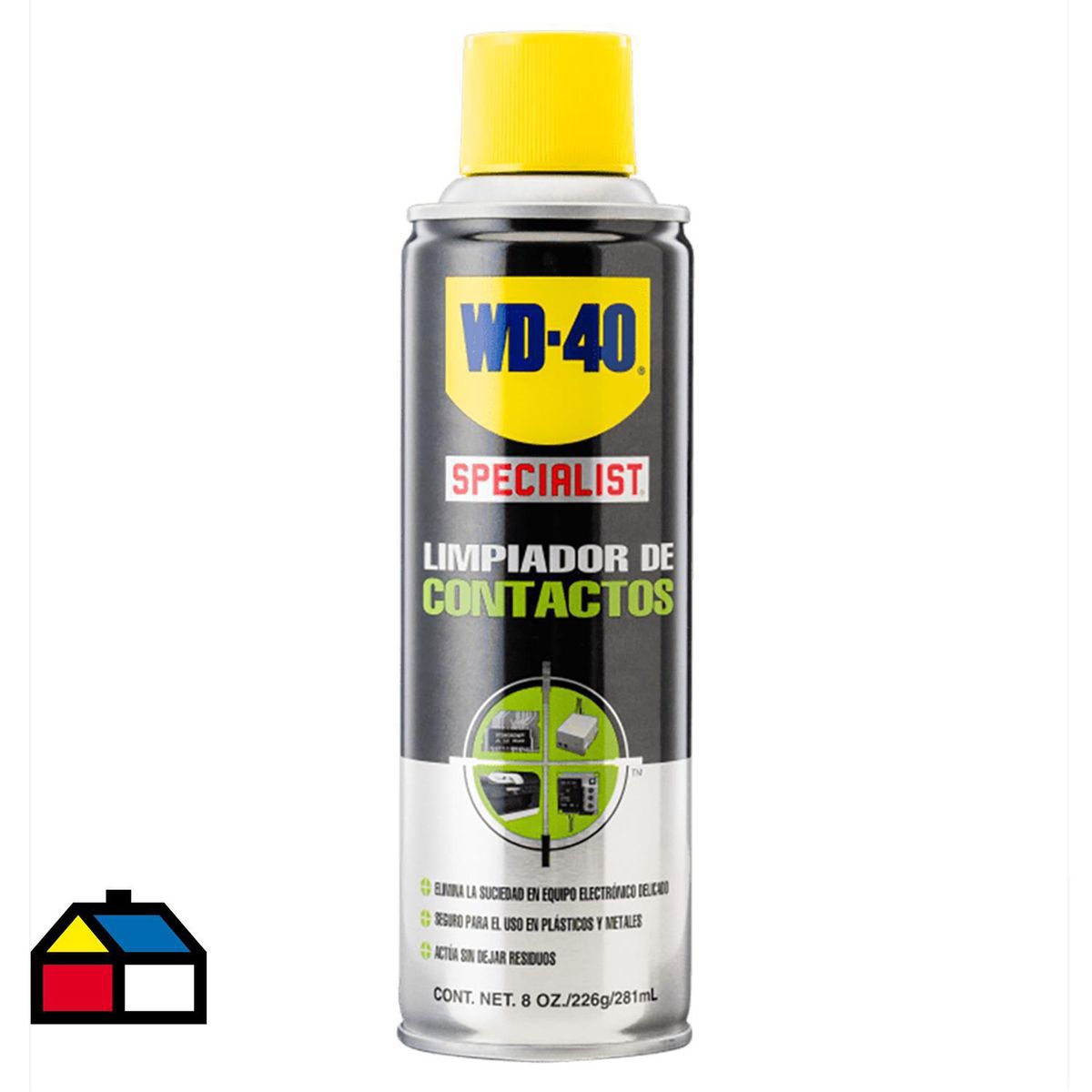 WD 40 - Limpiador de Contactos WD-40 8OZ/226 gr/281 ml 6C