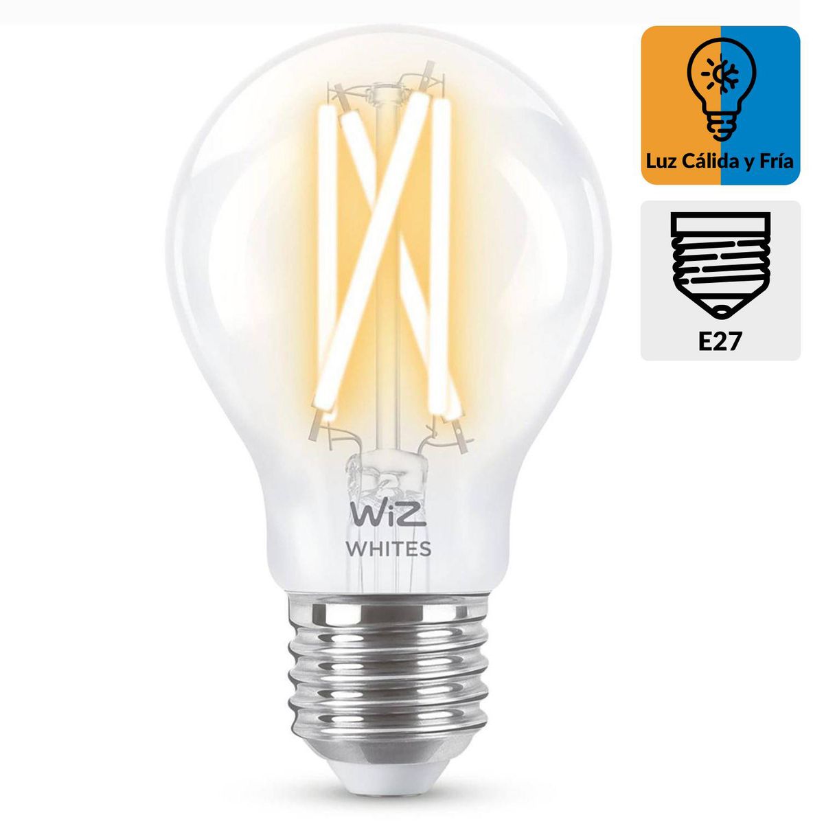 WIZ - Ampolleta Vintage Filamento 7 W E27 860 lm Luz Cálida