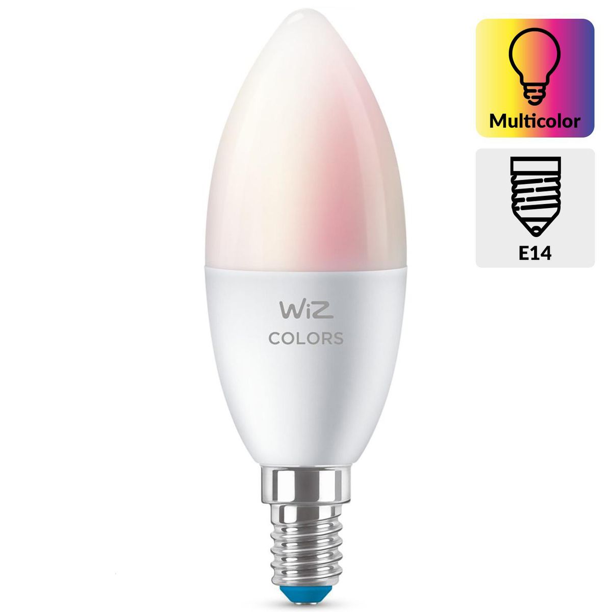 WIZ - Ampolleta 4.9 W E14 470 lm Luz Multicolor