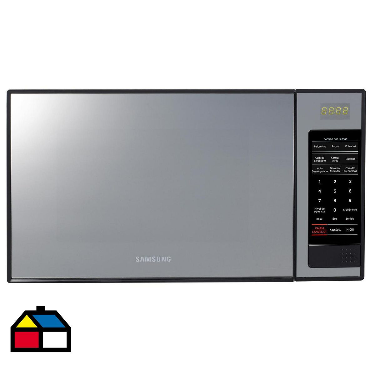 SAMSUNG - Microondas Digital 32 Litros Mirror ME0114MB1/XZS