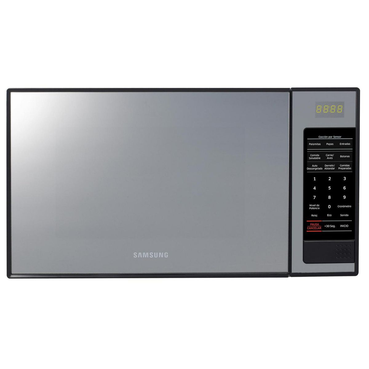 SAMSUNG - Microondas Digital 32 Litros Mirror ME0114MB1/XZS