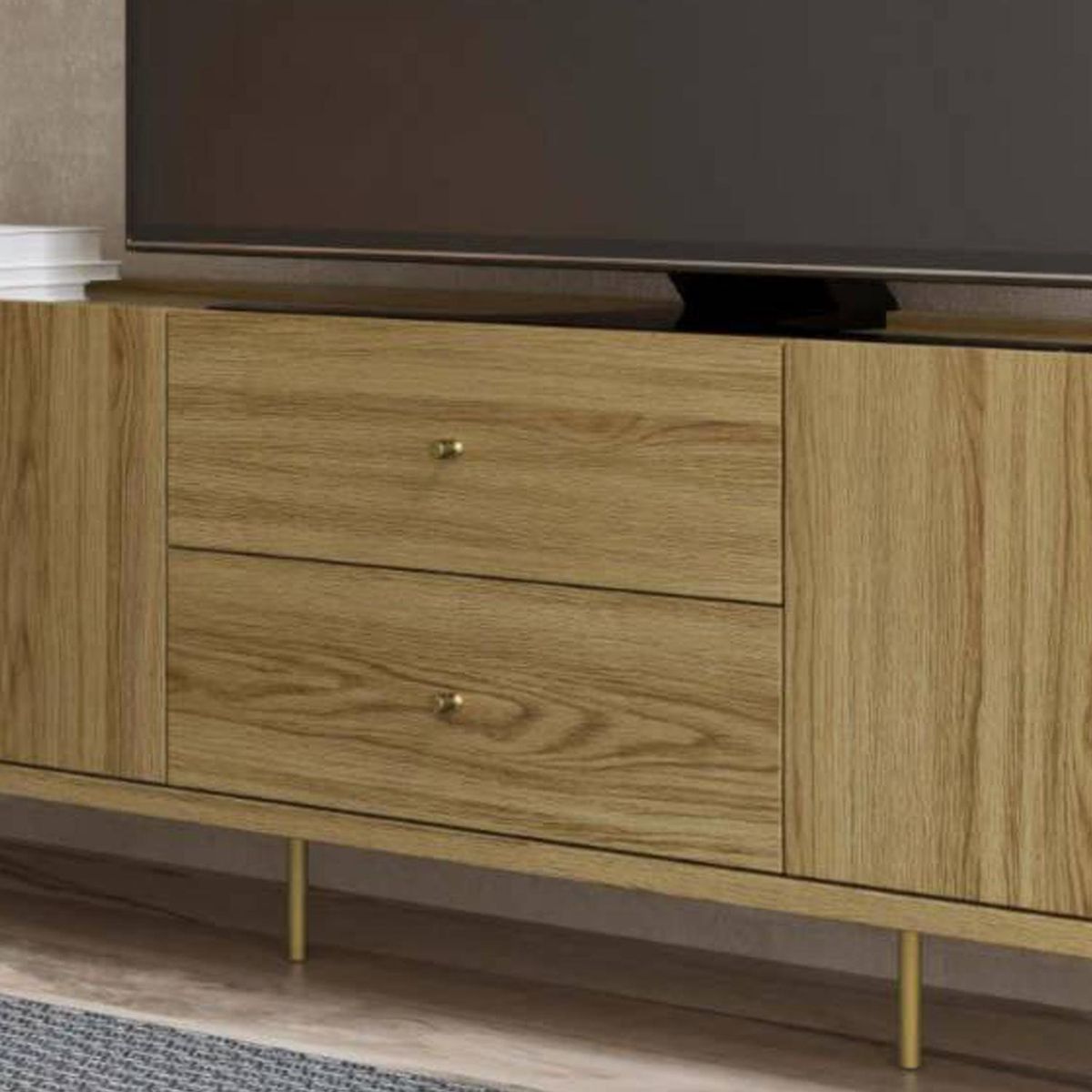 DECOCASA - Rack Jasper 1.8 Castaño