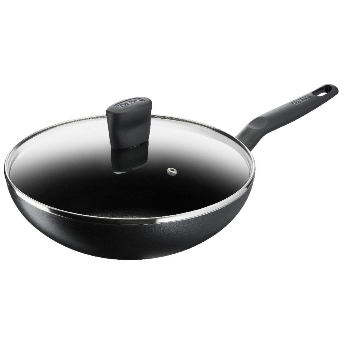 TEFAL - Wok 28 cm 2 Piezas Aluminio B4591684 