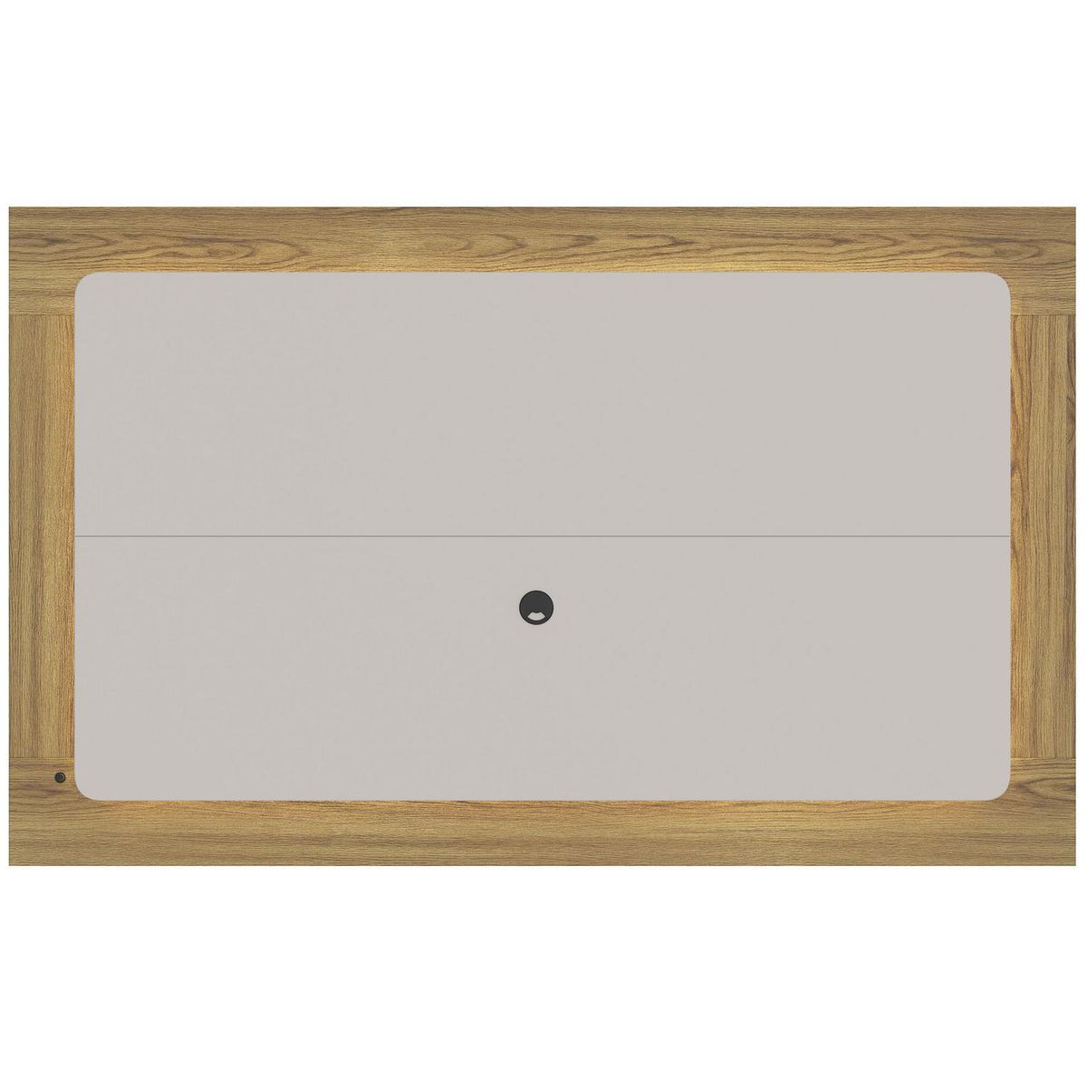 DECOCASA - Panel Rack TV 80" Oslo2.2 Off White 217x134x7.5 cm