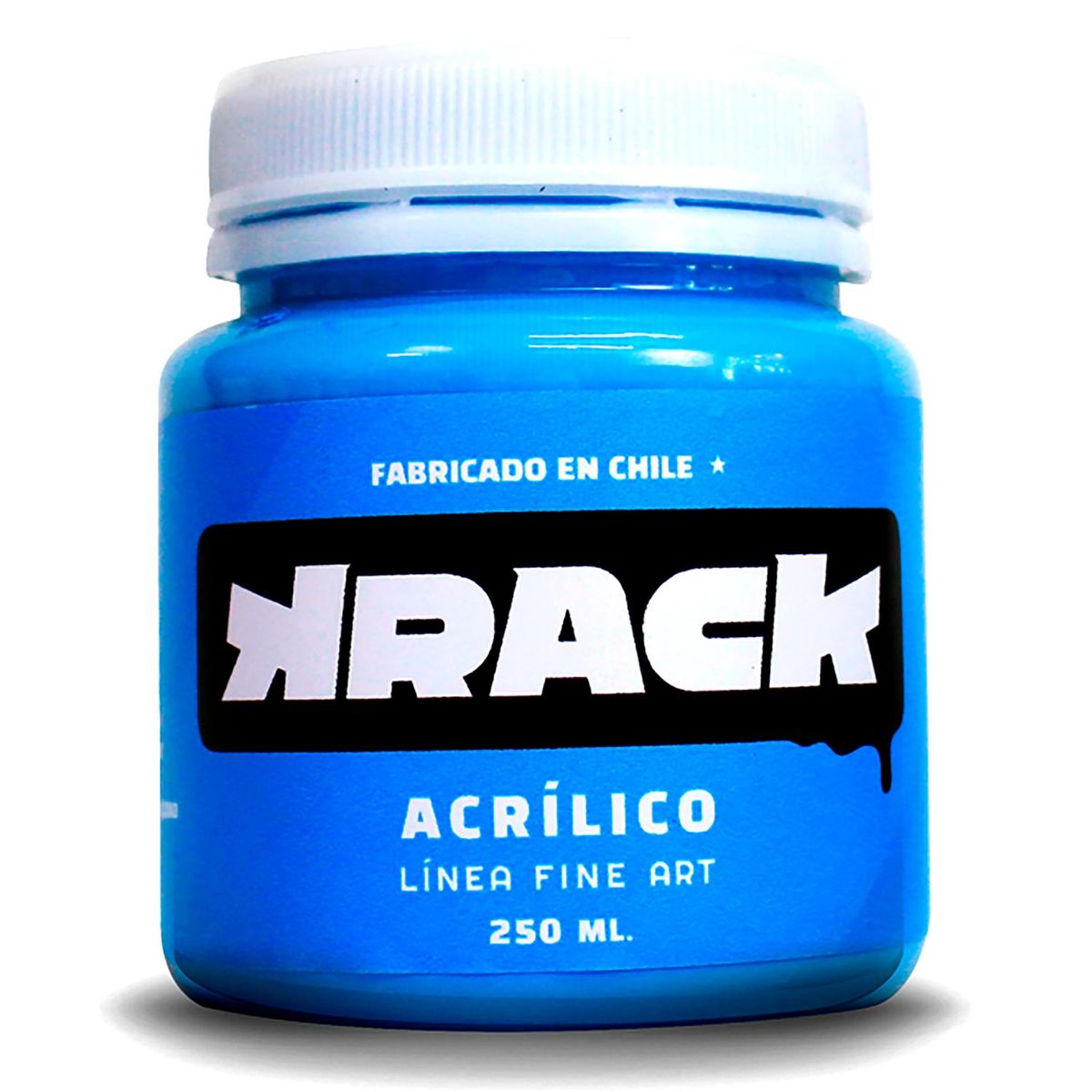 GENERICO - Pintura Acrílica Tarro 0.25 l Brillante CELESTE LED