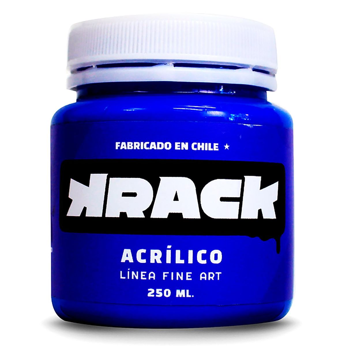 GENERICO - Pintura Acrílica Tarro 0.25 l Brillante AMAR AZUL