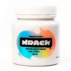 KRACK - Pintura Acrílica Tarro 0.25 l Brillante Top Coat Brillante