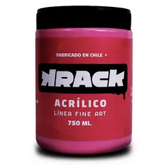 GENERICO - Pintura acrilica brillante Rosa chicle 750 ml