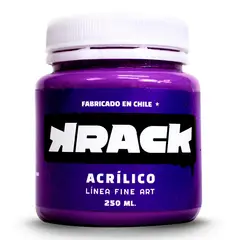 GENERICO - Pintura Acrílica Tarro 0.25 l Brillante ULTRAVIOLETA