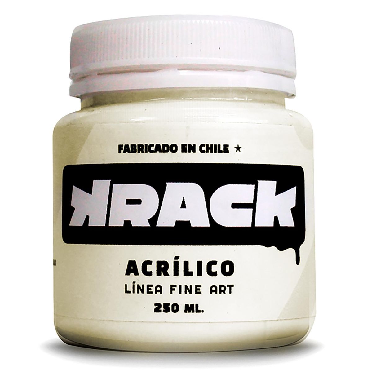 GENERICO - Pintura Acrílica Tarro 0.25 l Brillante HELAO DE PIÑA