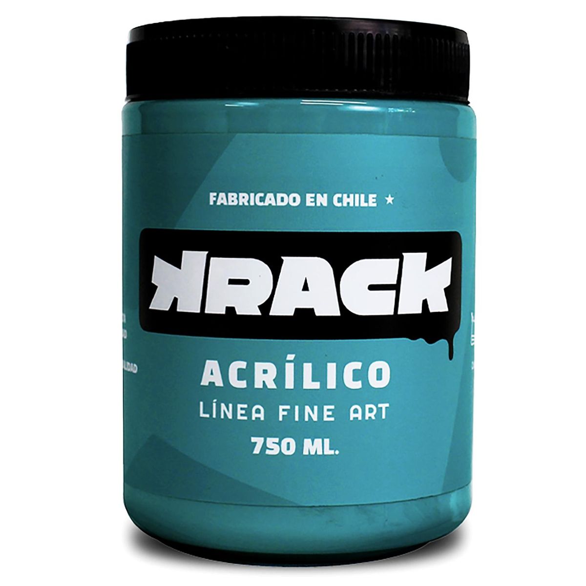 GENERICO - Pintura Acrílica Tarro 0.75 l Brillante TURQUESA MAYA