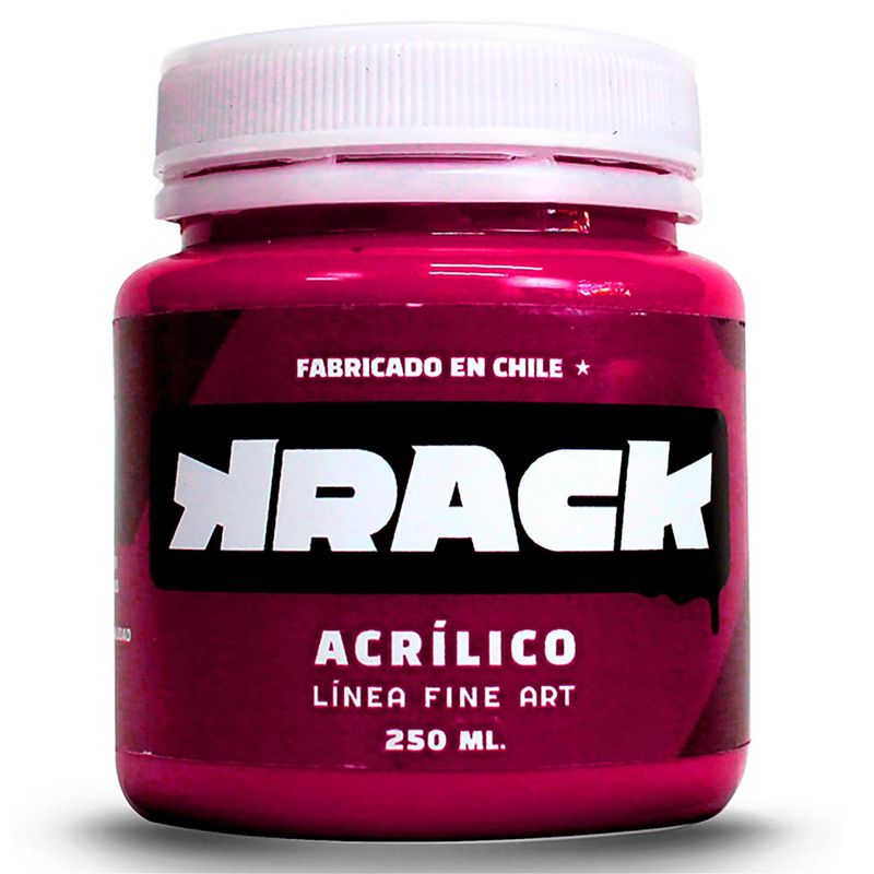 GENERICO - Pintura acrilica brillante Granadina 250 ml
