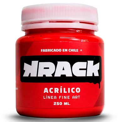 Pintura acrilica brillante Rojo muscaria 250 ml