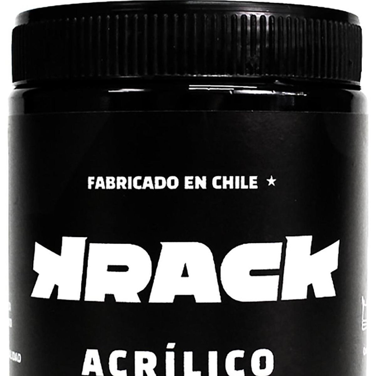 GENERICO - Pintura Acrílica Tarro 0.75 l Brillante NEGRO BRIGIDO
