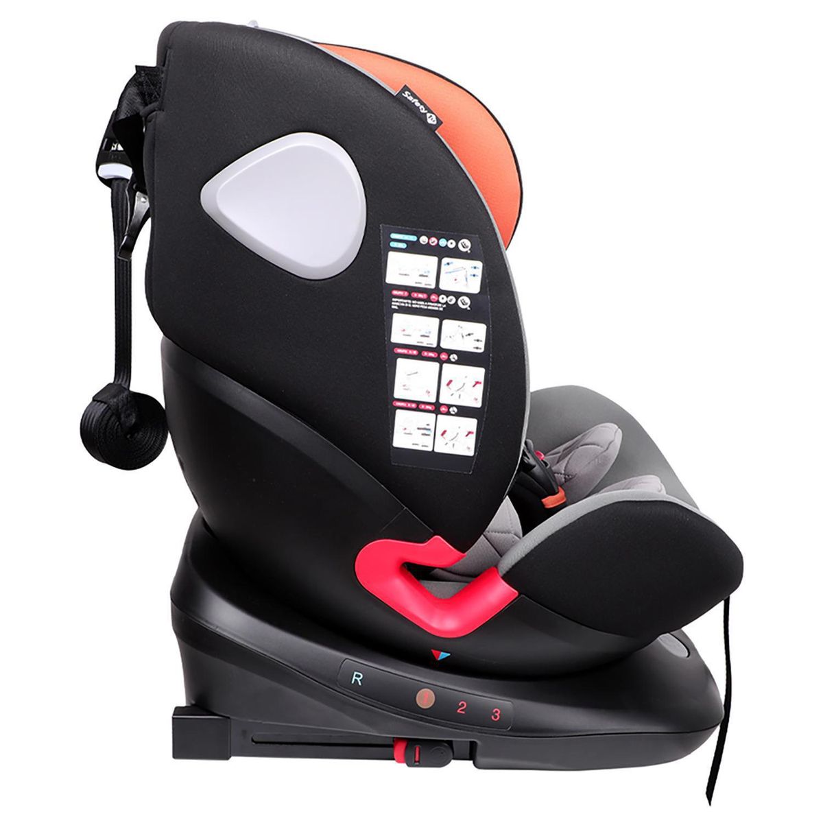 SAFETY 1ST - Silla Auto Convertible Safety 1st Next Drive 360° Naranja