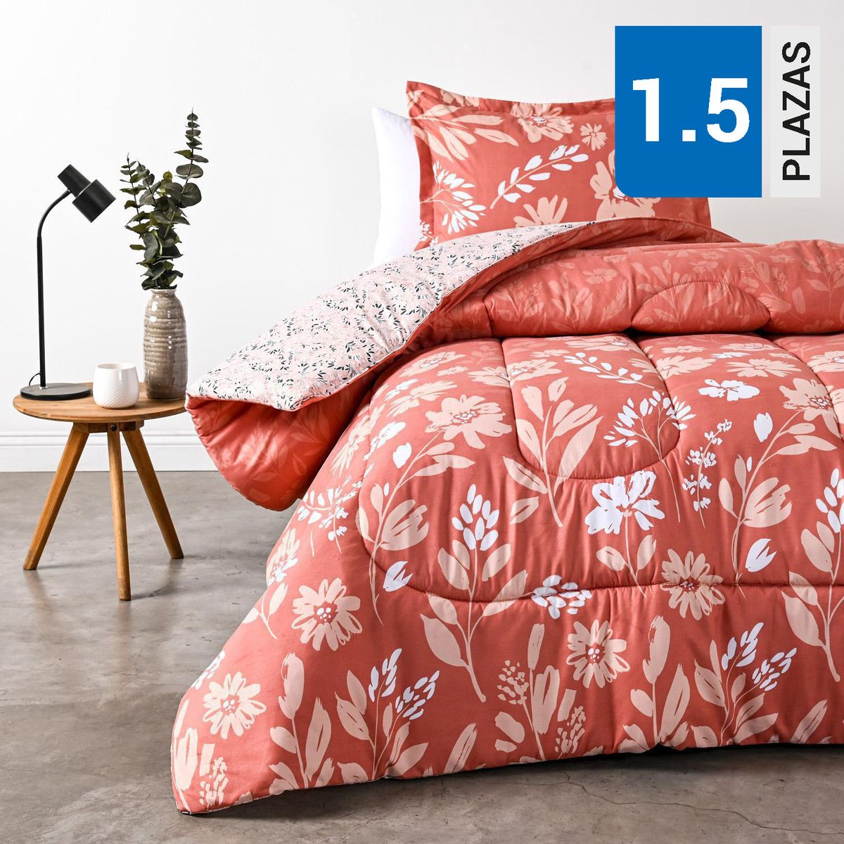 ELEMENTS & CO - Plumón 1.5 plazas Sunny Estampado 