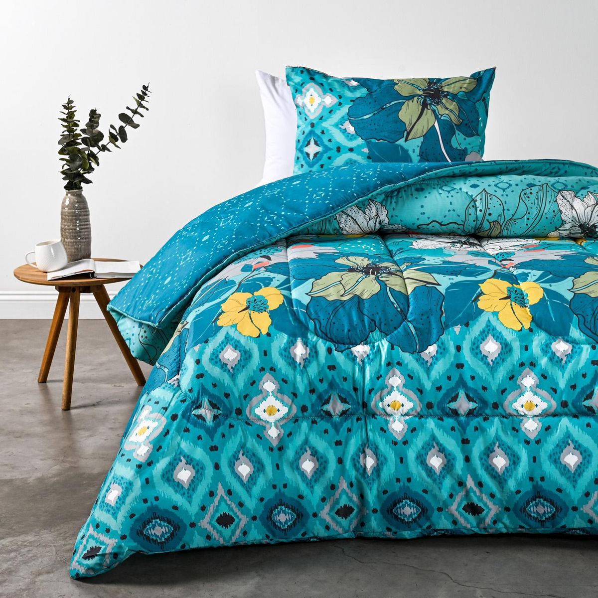 AMERICAN FAMILY - Plumón 1.5 plazas Papua Estampado 