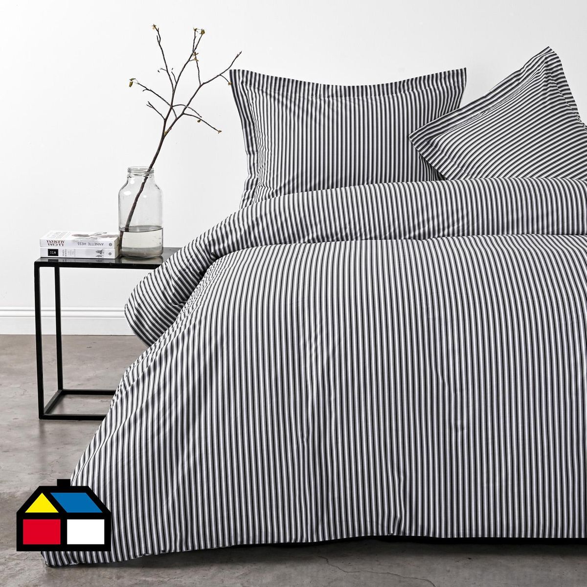 ROYAL SUPREME - Funda de Plumón King Linen Estampado